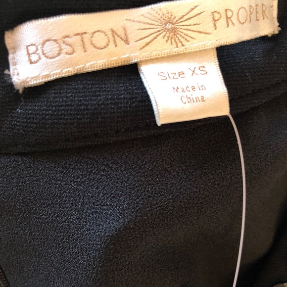 Women's navy blue dress with collar beading❤️ - Picture 3 of 4